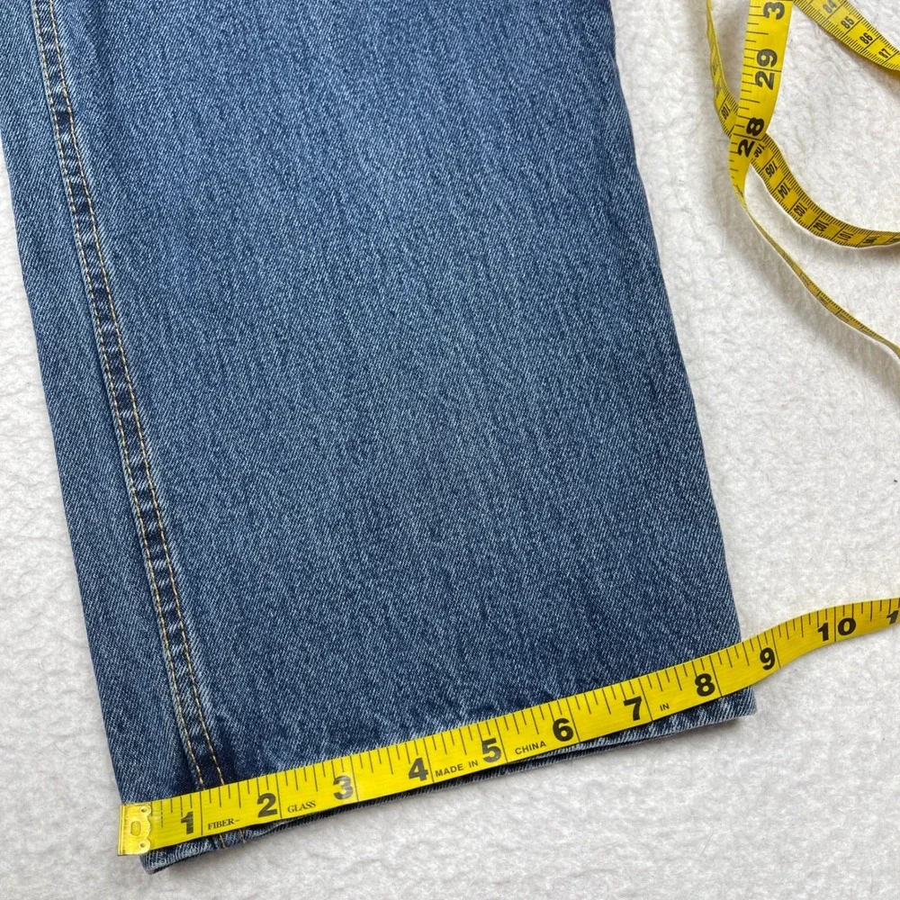 Levis 550 Relaxed Fit Jeans Mens 38x34 Blue Tapered Leg Denim 00550-4886 Classic